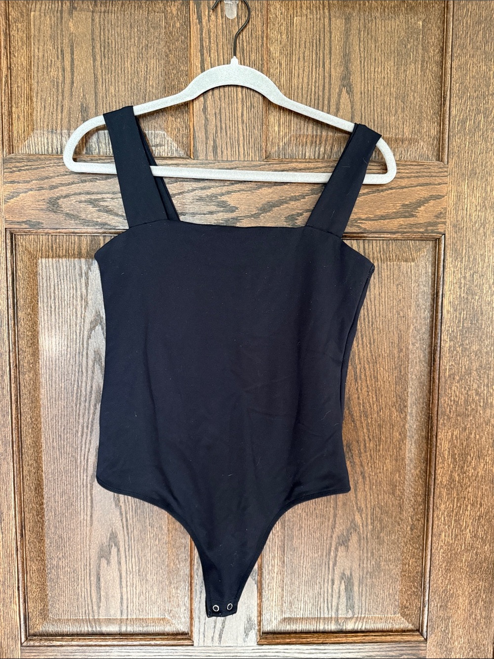 Abercrombie & Fitch Black Soft A&F Collection Bodysuit Tank Top Medium